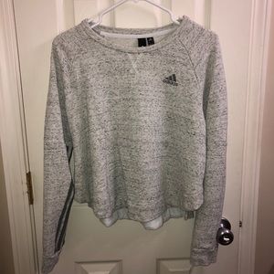 Cropped Adidas Sweatshirt